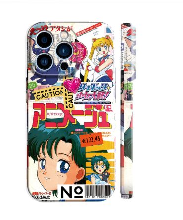 Vibrant Manga Style Phone Case - Anime-Inspired Design For Iphone - Eye-Catching & Durable Protection