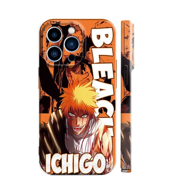 Anime Style Phone Case - Ichigo Design For Bleach Fans - Durable & Vibrant - Image 2
