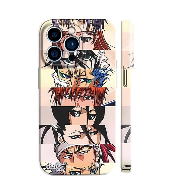 Anime Character Collage Iphone Case – Stylish Protective Cover For Fans - Image 2