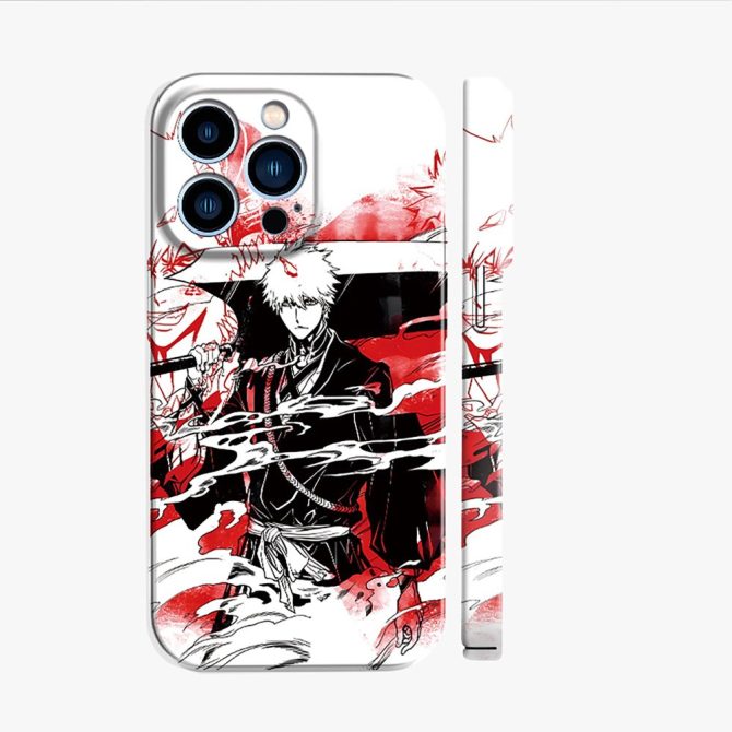 Stylish Anime Samurai Iphone Case - Durable, Sleek Design For Fans - Fits Most Models