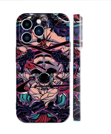 Stylish Anime Warrior Iphone Case - Protective & Vibrant Design For Ultimate Phone Style!