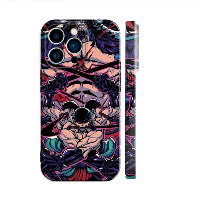 Stylish Anime Warrior Iphone Case - Protective & Vibrant Design For Ultimate Phone Style!