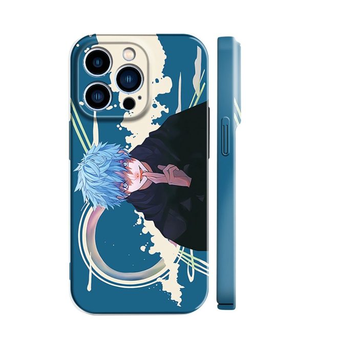 Stylish Anime Blue Hair Phone Case For Iphone 13 Pro Max – Durable & Trendy Cover