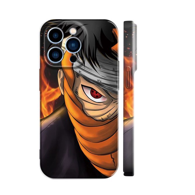 Anime Ninja Phone Case - Cool Flame Design For Iphone & Samsung - Durable & Stylish Cover