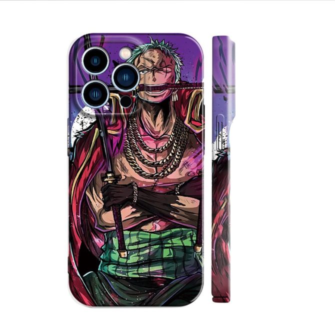 Stylish Samurai Anime Phone Case - Vibrant Art Design For Ultimate Protection