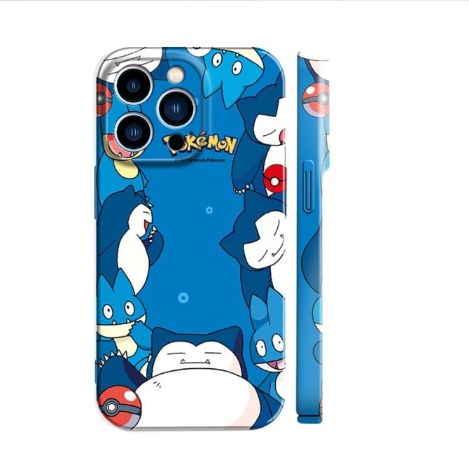 Pokémon Snorlax & Friends Iphone Case - Cute Pokémon Design , Durable & Stylish