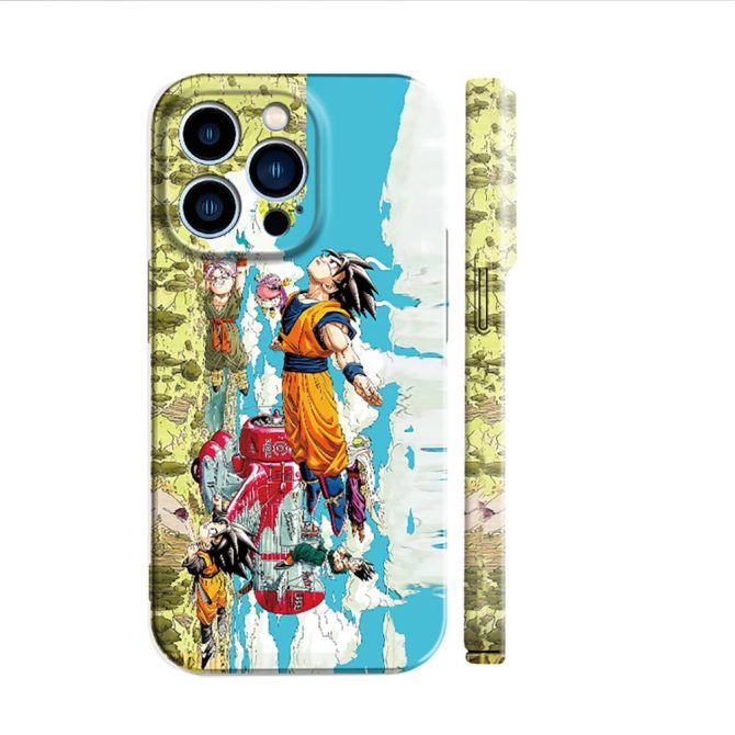 Vibrant Anime Iphone Case - Epic Design, Durable Protection For Fans!