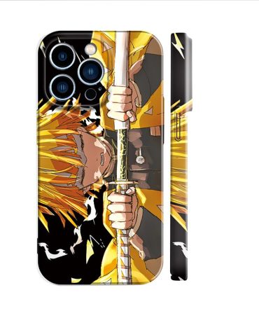 Demon Slayer Anime-Inspired Shockproof Phone Case - Vibrant Character Design, Fits Iphone 13/14 Pro Max