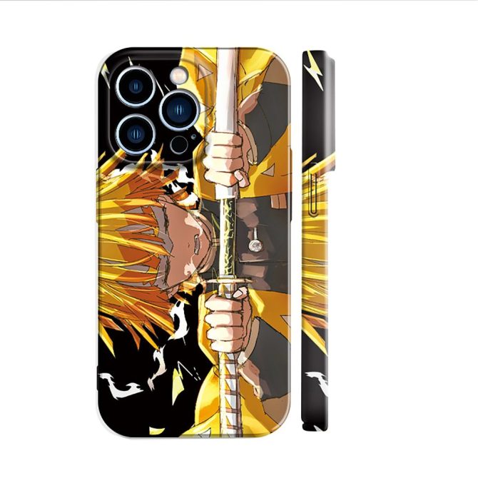 Demon Slayer Anime-Inspired Shockproof Phone Case - Vibrant Character Design, Fits Iphone 13/14 Pro Max - Image 2