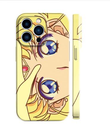 Anime Sailor Moon Iphone Case – Cute Yellow Cartoon Design For Fans