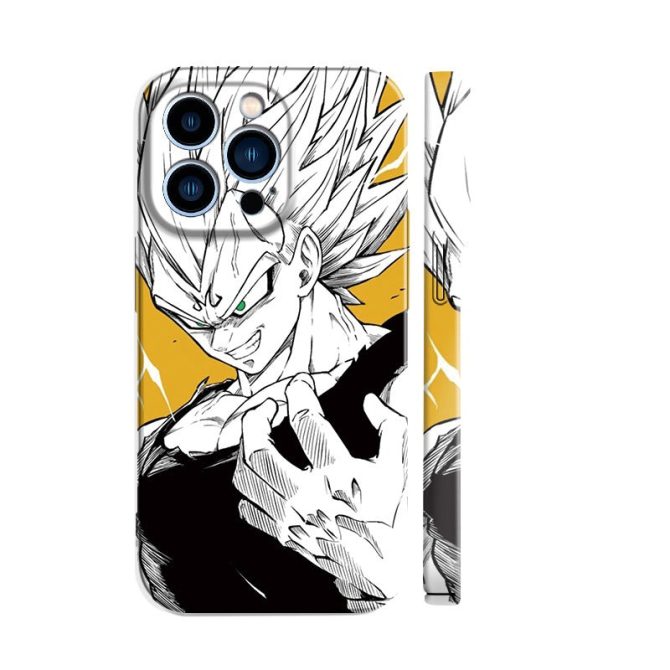 Vegeta Vibrant Anime Phone Case - Stylish Protection For Your Device - Durable, Lightweight, And Eye-Catching Design!