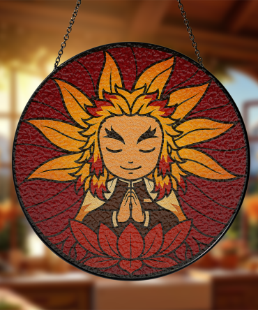 Vibrant Sunflower Mandala Wall Art – Spiritual Home Decor Hanging