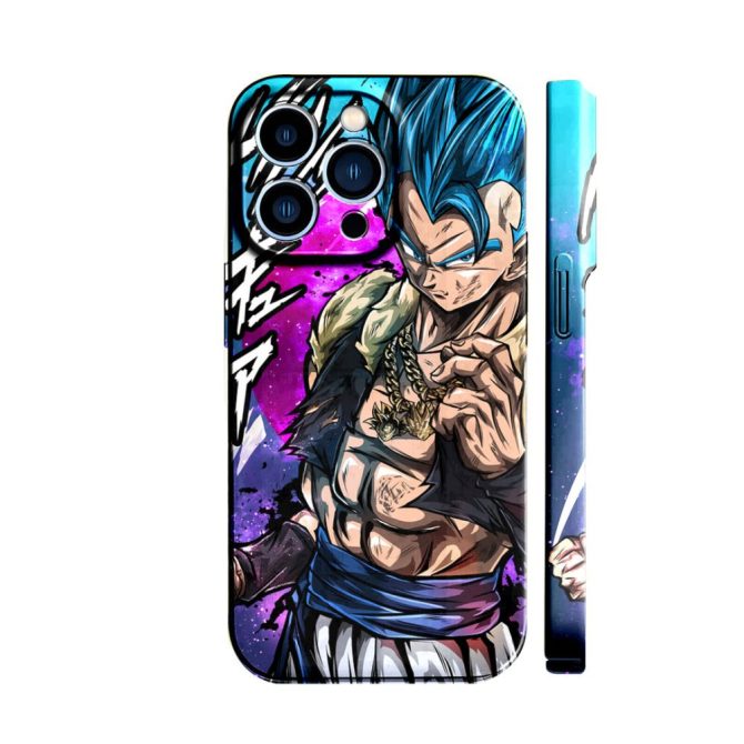 Epic Anime Warrior Iphone Case – Vibrant Art Protective Cover For Fans