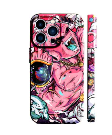 Vibrant Pink Anime Monster Iphone Case - Shockproof & Stylish Design