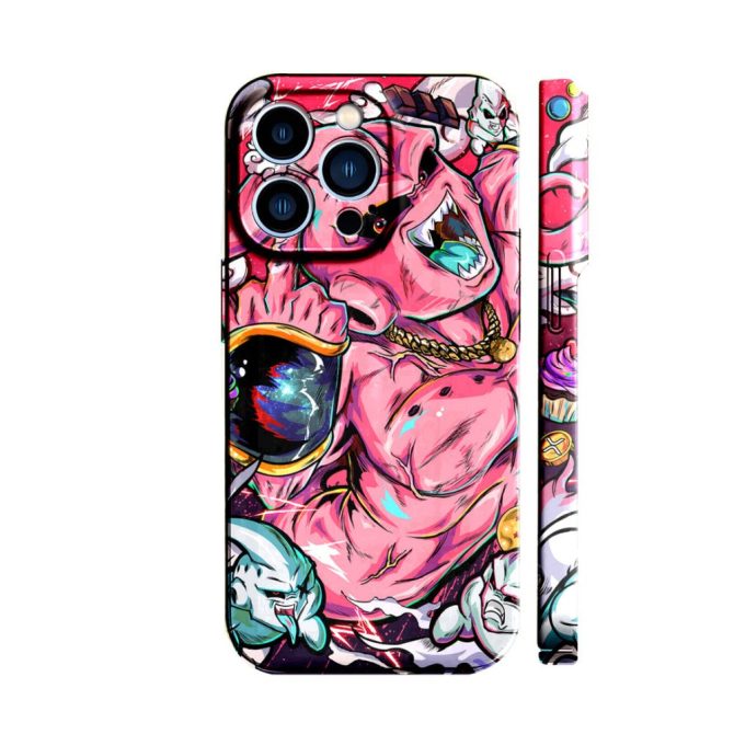 Vibrant Pink Anime Monster Iphone Case - Shockproof & Stylish Design