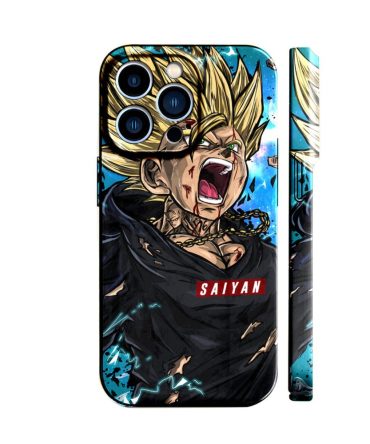 Super Saiyan Anime Iphone Case – Shockproof & Stylish Protection For Fans
