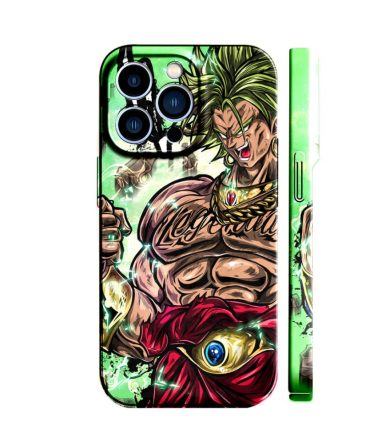 Epic Anime Warrior Iphone Case - Durable, Vibrant Design For Fans - Fits Latest Models