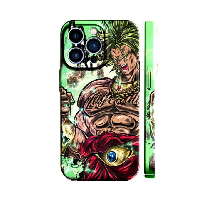 Epic Anime Warrior Iphone Case - Durable, Vibrant Design For Fans - Fits Latest Models