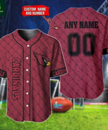 Customizable Cardinals Jersey - Add Your Name & Number - Perfect Gift!