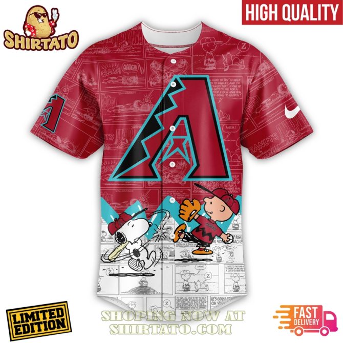 Limited Edition Peanuts Night Baseball Jersey - High Quality, Fast Delivery! - Image 2
