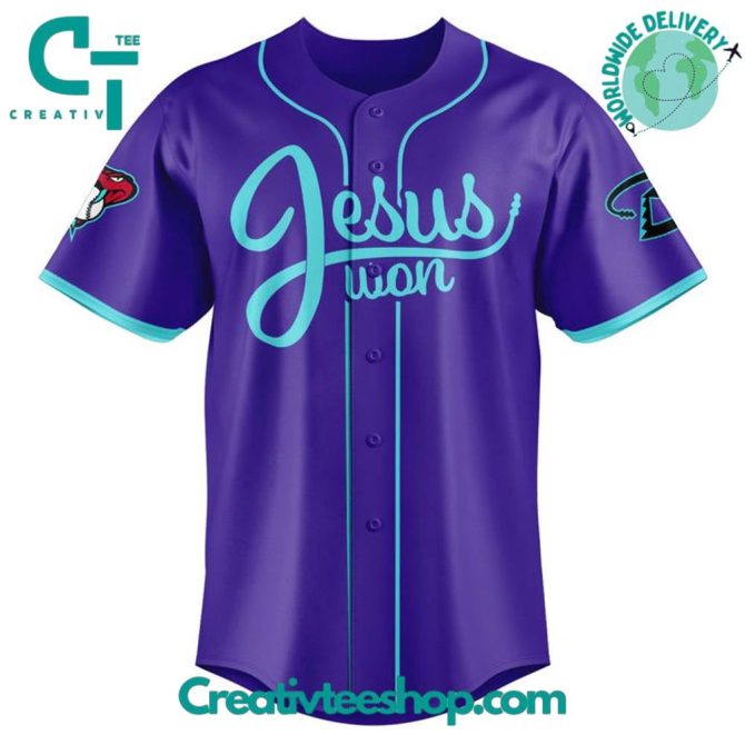 Limited Edition Purple 'Jesus Won' Tee & Jersey Set - Bold Style For Fans! - Image 2