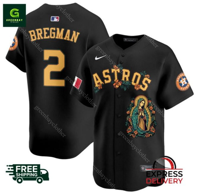 Limited Edition Astros Jersey – Bregman #2 – Fast & Free Shipping!