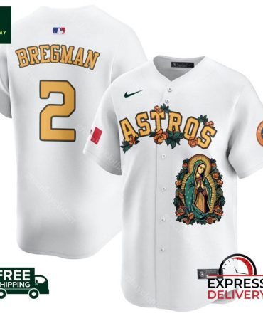 Astros Bregman #2 Jersey - Unique Floral Design , Fast Shipping & Free Delivery