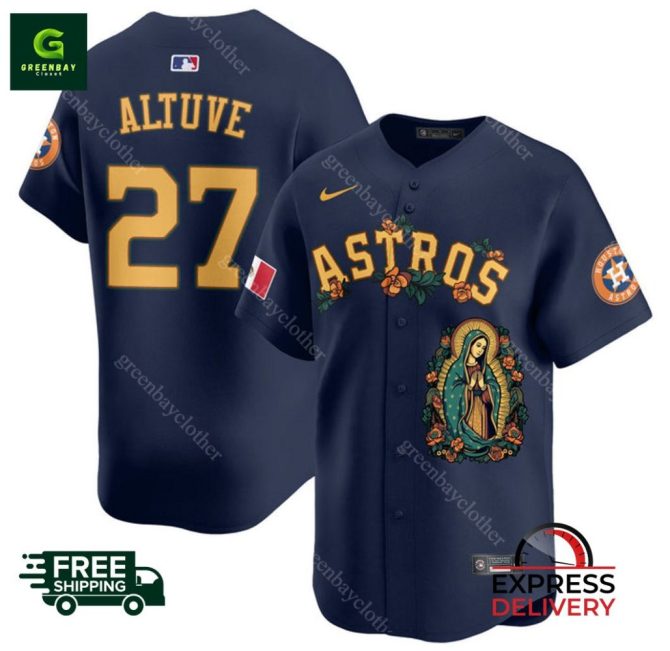 Astros Altuve #27 Jersey – Unique Design, Free Shipping & Express Delivery