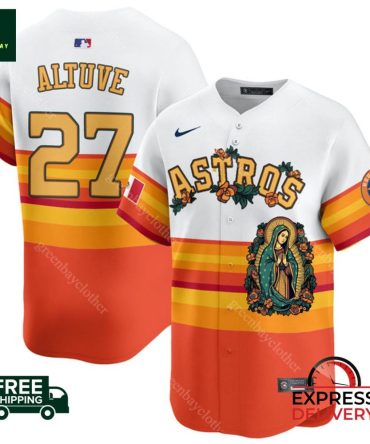 Astros Altuve #27 Jersey - Limited Edition, Free & Fast Shipping Available!