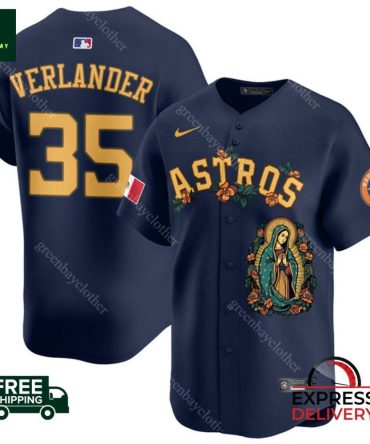 Astros Verlander 35 Jersey - Limited Edition - Free & Express Shipping Available