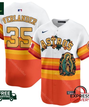 Limited Edition Astros Jersey - Verlander #35 - Free & Express Shipping!