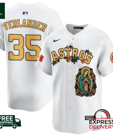 Astros Verlander #35 Jersey - Limited Edition, Free Shipping & Fast Delivery!