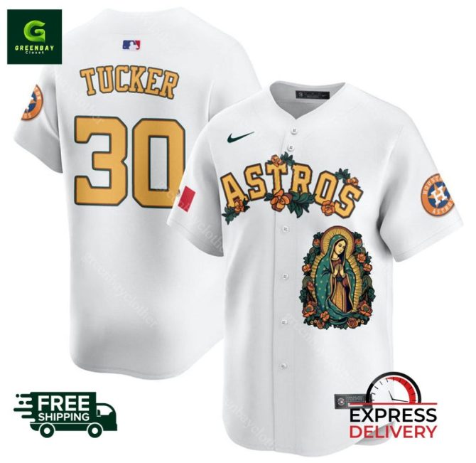 Astros Tucker #30 Jersey - Limited Edition, Free Shipping & Express Delivery!