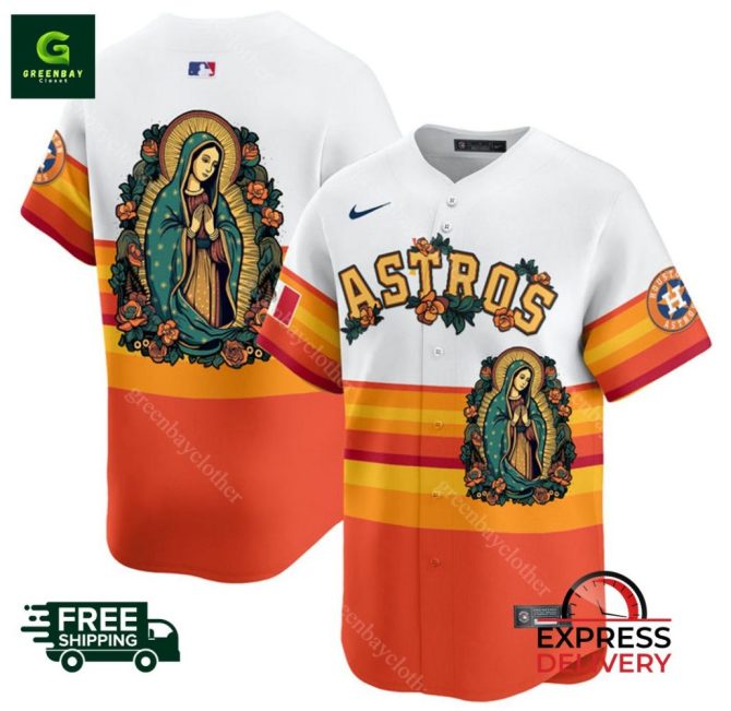 Limited Edition Astros Jersey With Unique Artwork - Free Shipping & Fast Delivery!