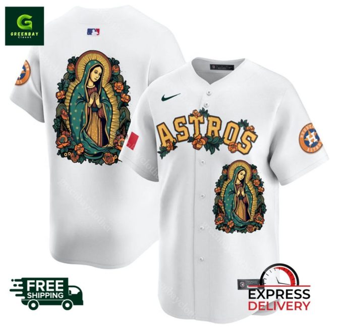 Astros Jersey With Unique Artwork - Free Shipping & Express Delivery