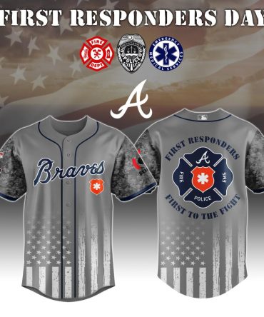 Honor First Responders: Braves Jersey - Limited Edition Tribute Apparel