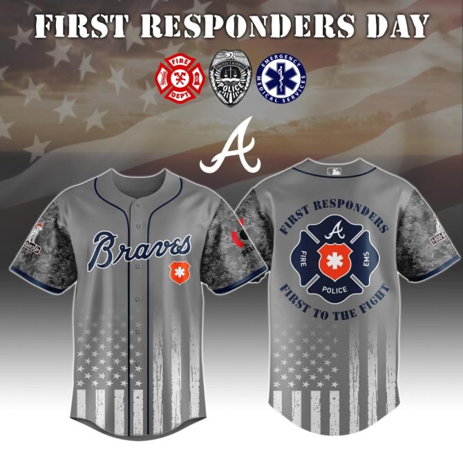Honor First Responders: Braves Jersey - Limited Edition Tribute Apparel