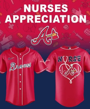 Celebrate Nurses: Limited Edition Braves Jersey – Show Appreciation In Style!