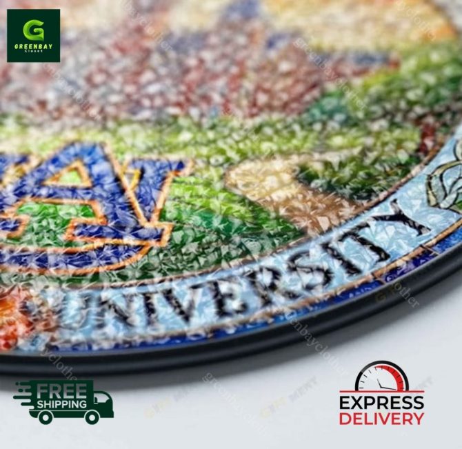 Stunning Auburn University Stained Glass Suncatcher – Free Shipping & Express Delivery - Image 4