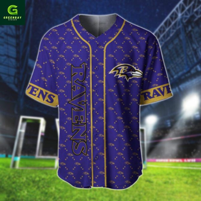 Custom Ravens Jersey - Personalize With Your Name & Number - Perfect Gift For Fans! - Image 2