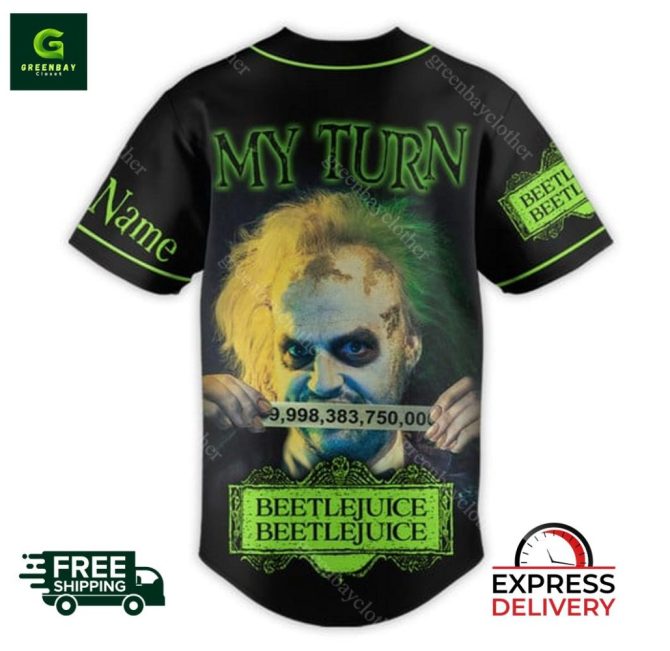 Beetlejuice Baseball Jersey – Horror Fan Apparel , Free Shipping! - Image 3