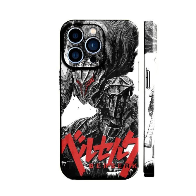 Epic Berserk Armor Iphone Case - Stylish Anime Design, Shockproof Protection - Image 2