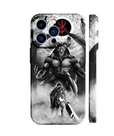 Epic Warrior Vs Beast Phone Case - Durable & Stylish Protection For Your Device