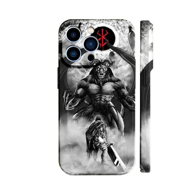 Epic Warrior Vs Beast Phone Case - Durable & Stylish Protection For Your Device - Image 2