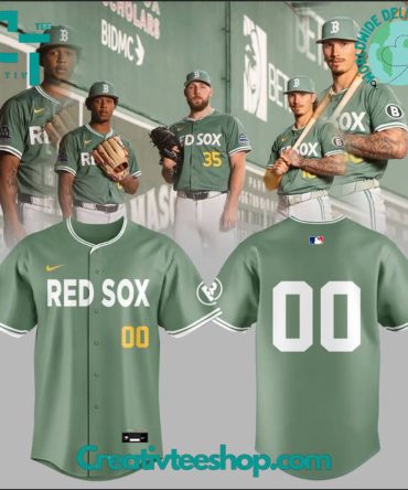 Limited Edition Green Red Sox Jersey - Authentic Team Gear For Fans