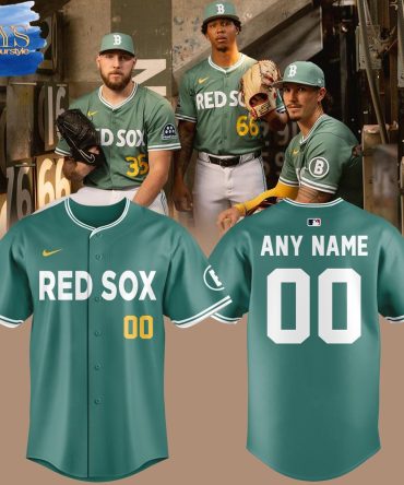 Customizable Red Sox Jersey – Add Your Name & Number – Limited Edition Design
