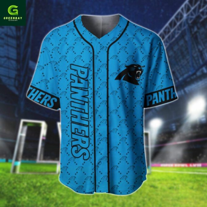 Customizable Panthers Jersey – Add Your Name & Number – Perfect Gift For Fans! - Image 2