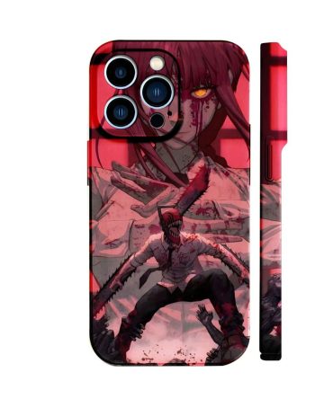 Anime-Inspired Chainsaw Man Iphone Case - Bold Design For Fans, Fits Iphone 13/14 Models