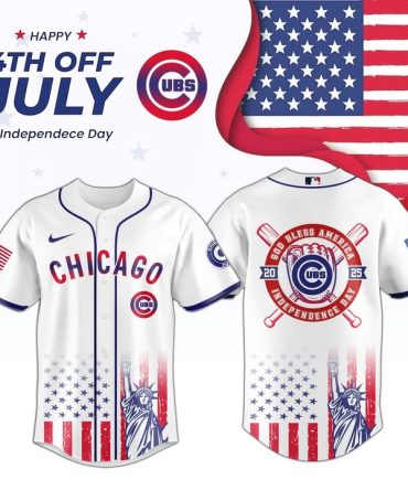 Celebrate 4Th Of July In Style: Chicago Cubs Independence Day Jersey - Limited Edition!