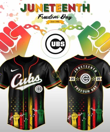Celebrate Freedom: Limited Edition Cubs Juneteenth Baseball Jersey - Iconic Style & Pride